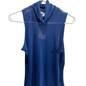 AFRM Women's Sleeveless Blue Cowl Neck Top Size M  Casual